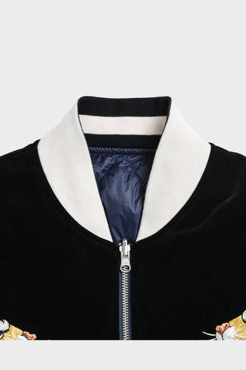 Bomber Varsity Reversible Skajan Black/Navy - 5
