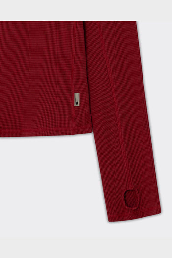 Longsleeve Lis Henley Faded Rossa - 2