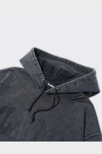 Felpa con Cappuccio Dyed Collage Nera - 2