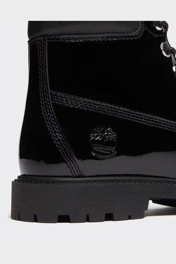 Stivale Stringato Women's Waterproof Premium 6-Inch Black Patent - 3