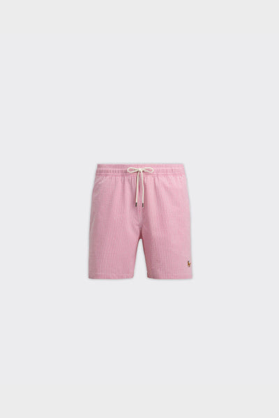 Costume Traveler Mid Trunk Seersucker Resort Rose Stripe