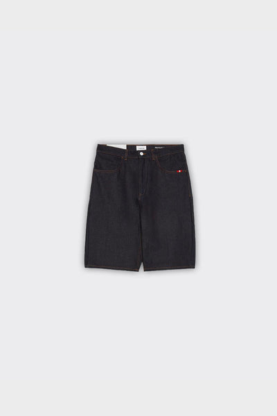 Bermuda Jeans Tommy Recycled Denim Raw Blu