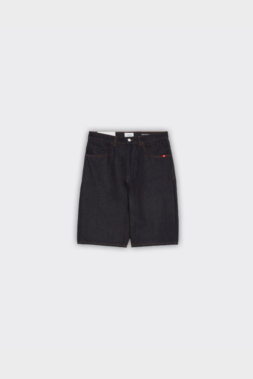 Bermuda Jeans Tommy Recycled Denim Raw Blu