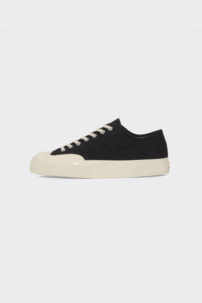Sneakers 2432 Works Low Cut Cotton Black/Off White