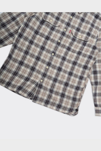 Camicia Jackson Worker Plaid Vintage Oatmeal - 3