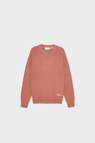 Crewneck Knit Brad Cognac Red