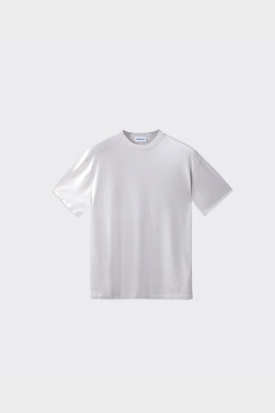 T-Shirt Manica Corta Cotone e Seta Ice