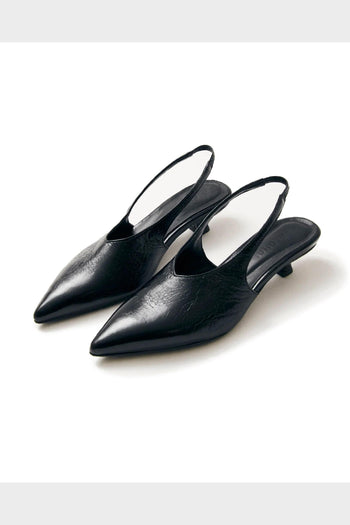 Mules Eros Leather Nero - 3