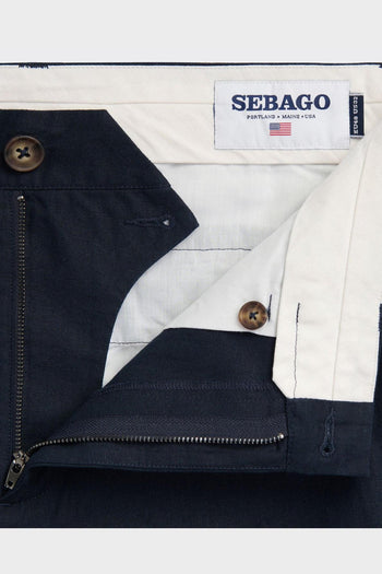 Pantalone Linen Rendon Blu - 2