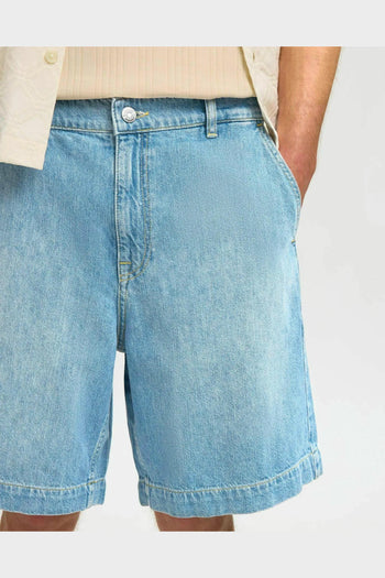 Shorts Loose Alex Denim Light Blue - 3