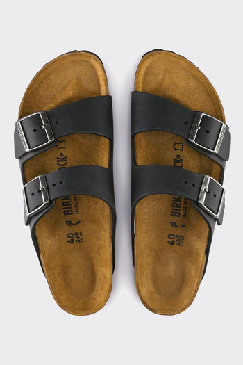 Ciabatta Arizona Oiled Leather Nera - 3