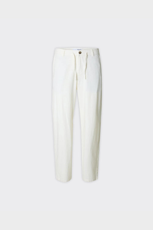 Pantalone Brody Loose Linen Cloud Dancer