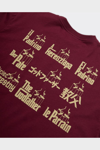 Longsleeve The Godfather Worldwide Burgundy - 4