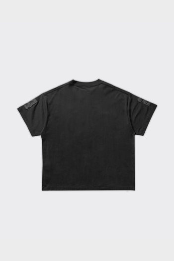 T-Shirt Manc Washed Black - 4