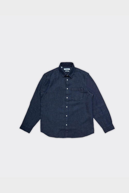 Camicia Reg Carlo Denim Dark Blue