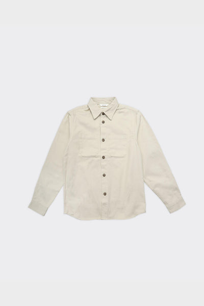 Camicia Overshirt Travis Twill Oatmeal
