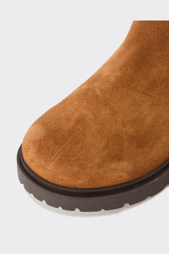 Stivale Highwood Slip On Suede Leather Dark Tea - 2