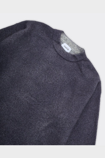Crewneck Knit Over Grigia - 3