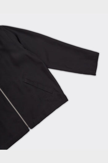 Camicia Zip Up Nera - 3