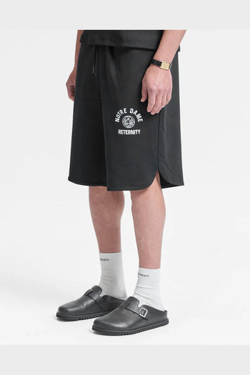 Shorts Cotton Notre Dame Neri - 2