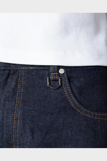 Jeans Essential Straight Fit Denim Raw Indigo - 2
