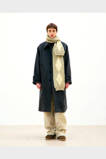 Cappotto Cashmere Balmacaan Dark Soil Grey - 2