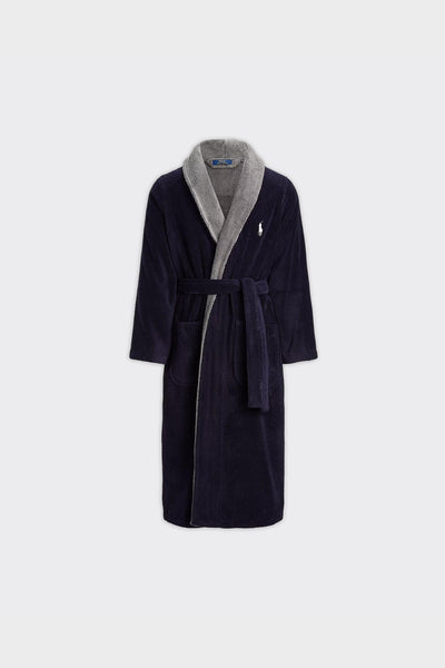 Accappatoio Robe Big Logo Blu