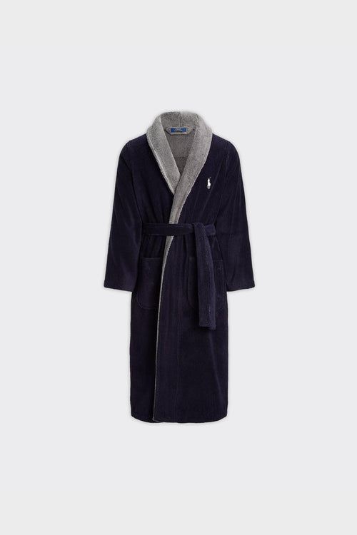 Accappatoio Robe Big Logo Blu