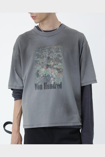 T-Shirt Houston Casino Washed Steel Grey - 2