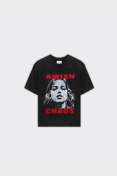 T-Shirt Unisex Jersey Caos Pigment Stone