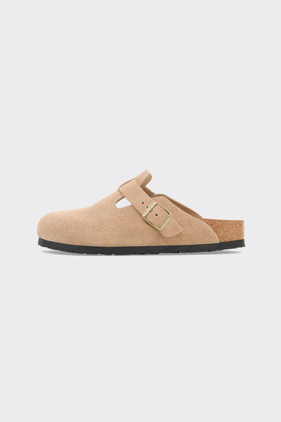 Ciabatta Boston Suede Leather Sandcastle