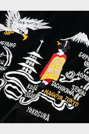 Bomber Varsity Reversible Skajan Black/Navy - 7