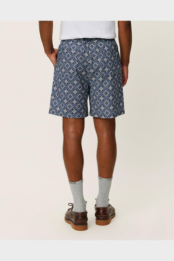 Shorts Harry Arabesque Aop Blue Fog - 3
