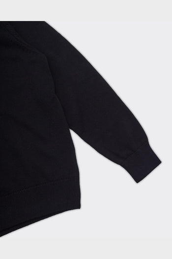 Crewneck Gary Knit Patch Nero - 3
