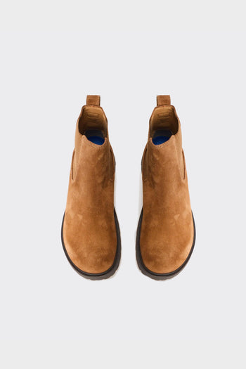 Stivale Highwood Slip On Suede Leather Dark Tea - 4