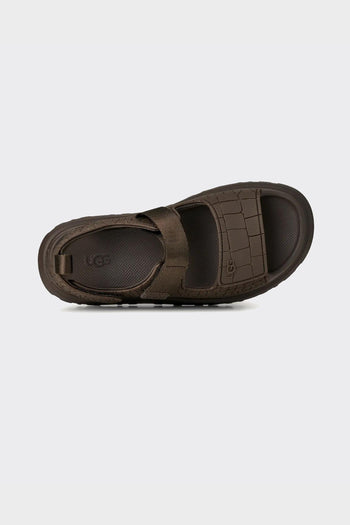 Sandali W Goldenglow Embossed Dense Smoke - 4