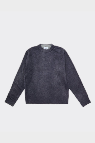 Crewneck Knit Over Grigia