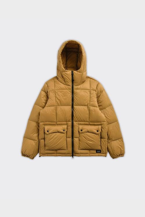Giacca Volume Hood Down Packable Beige