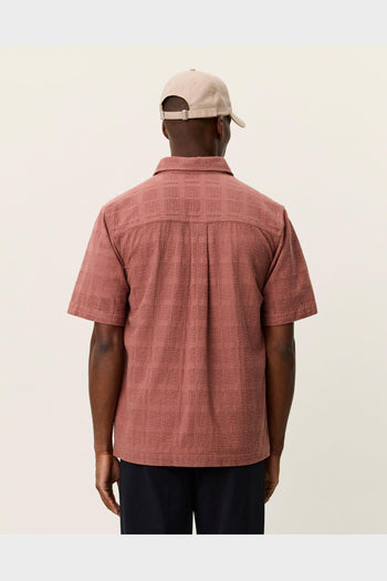 Camicia Charlie Cognac Red - 5