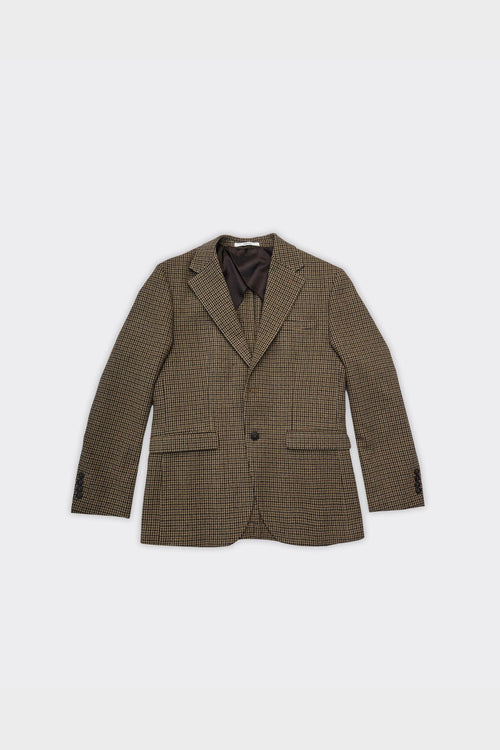 Blazer Carl Regular Wool Blend Golden Brown