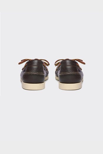 Scarpa Da Barca Portland Martellato Dark Brown - 3