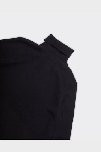 Maglione Turtleneck Knit Isak Nero - 2