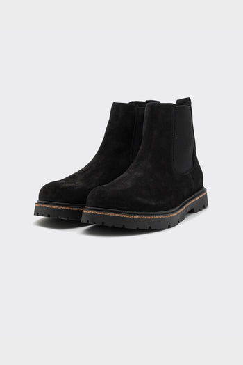 Stivale Highwood Slip On Suede Leather Nero - 2