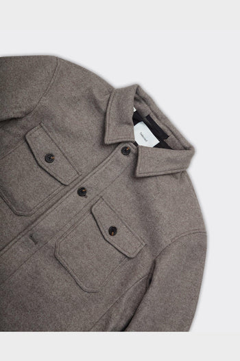 Giacca Mitch Wool Blend Taupe - 3