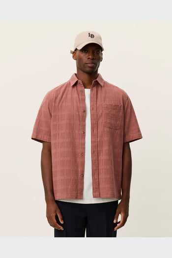 Camicia Charlie Cognac Red - 2