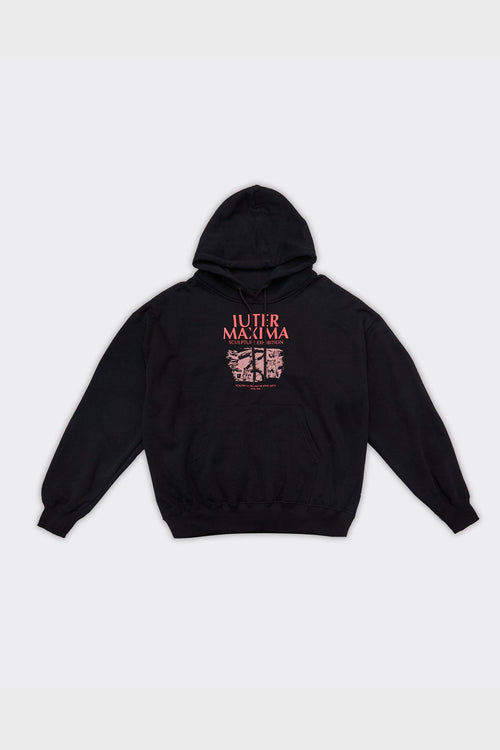 Felpa Con Cappuccio Maxima Nera