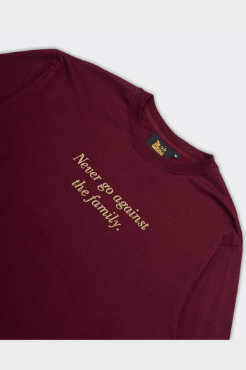 Longsleeve The Godfather Worldwide Burgundy - 2