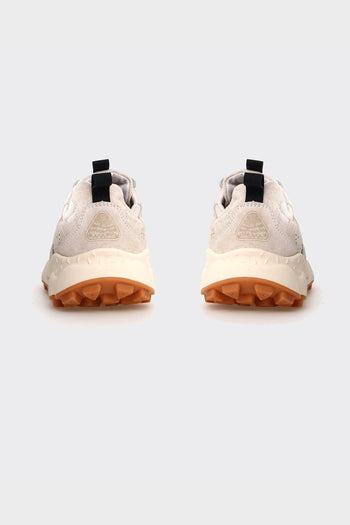 Sneakers Yamano 3 Suede-Cotton Cloth Beige - 3