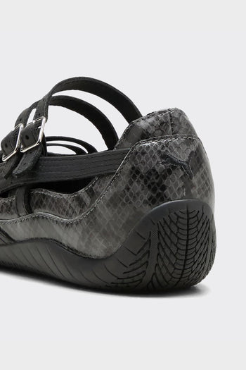 Sneakers W Speedcat Ballet Snake Cool Dark Gray/Black - 5