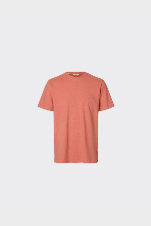 T-Shirt Adam Linen Blend Rose Dawn